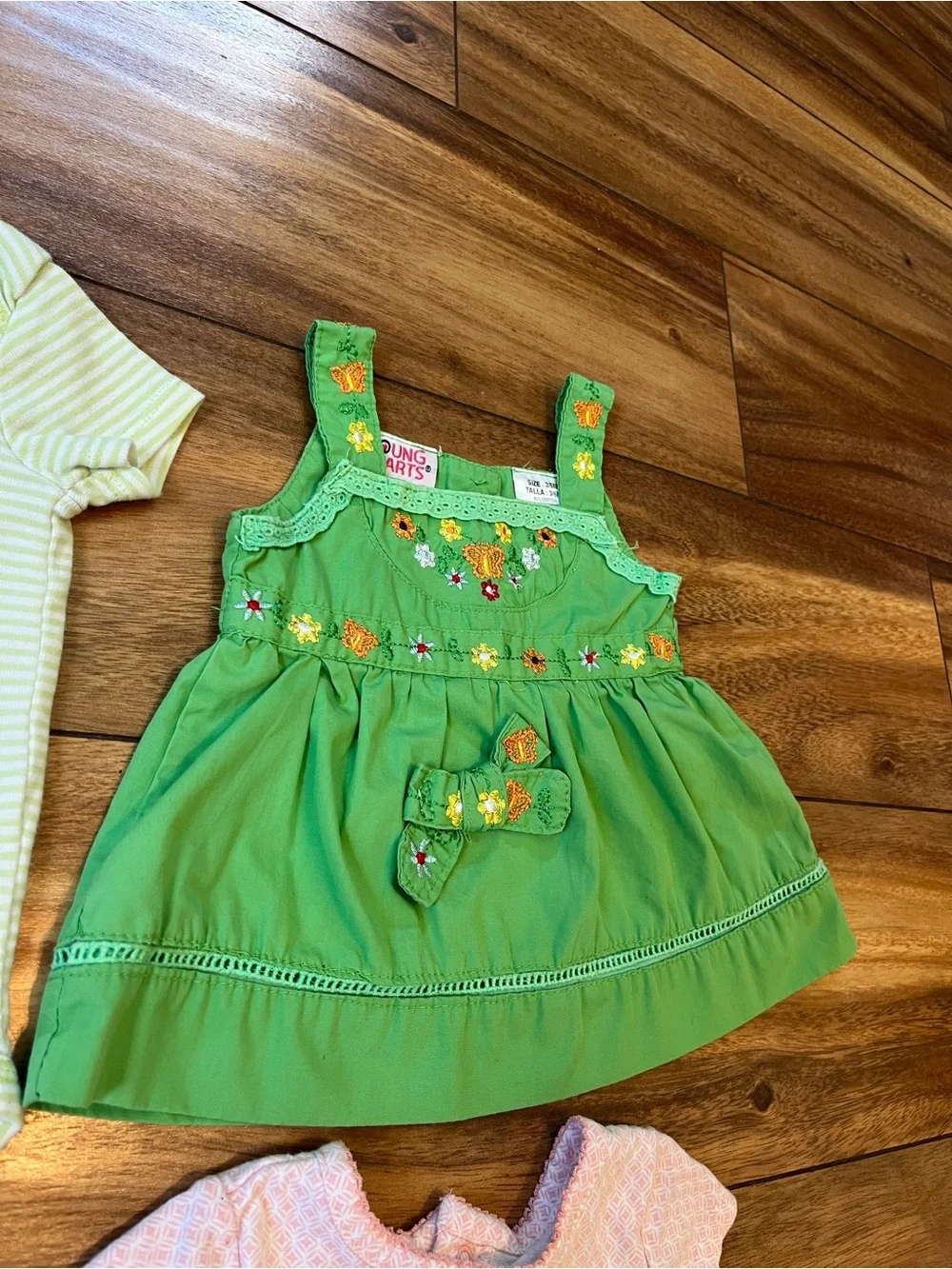 Baby girl 6mo Cottagecore LOT16pcs infant clothing bundle dresses rompers pants